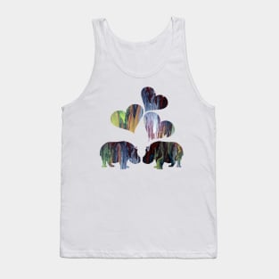 Hippo art Tank Top